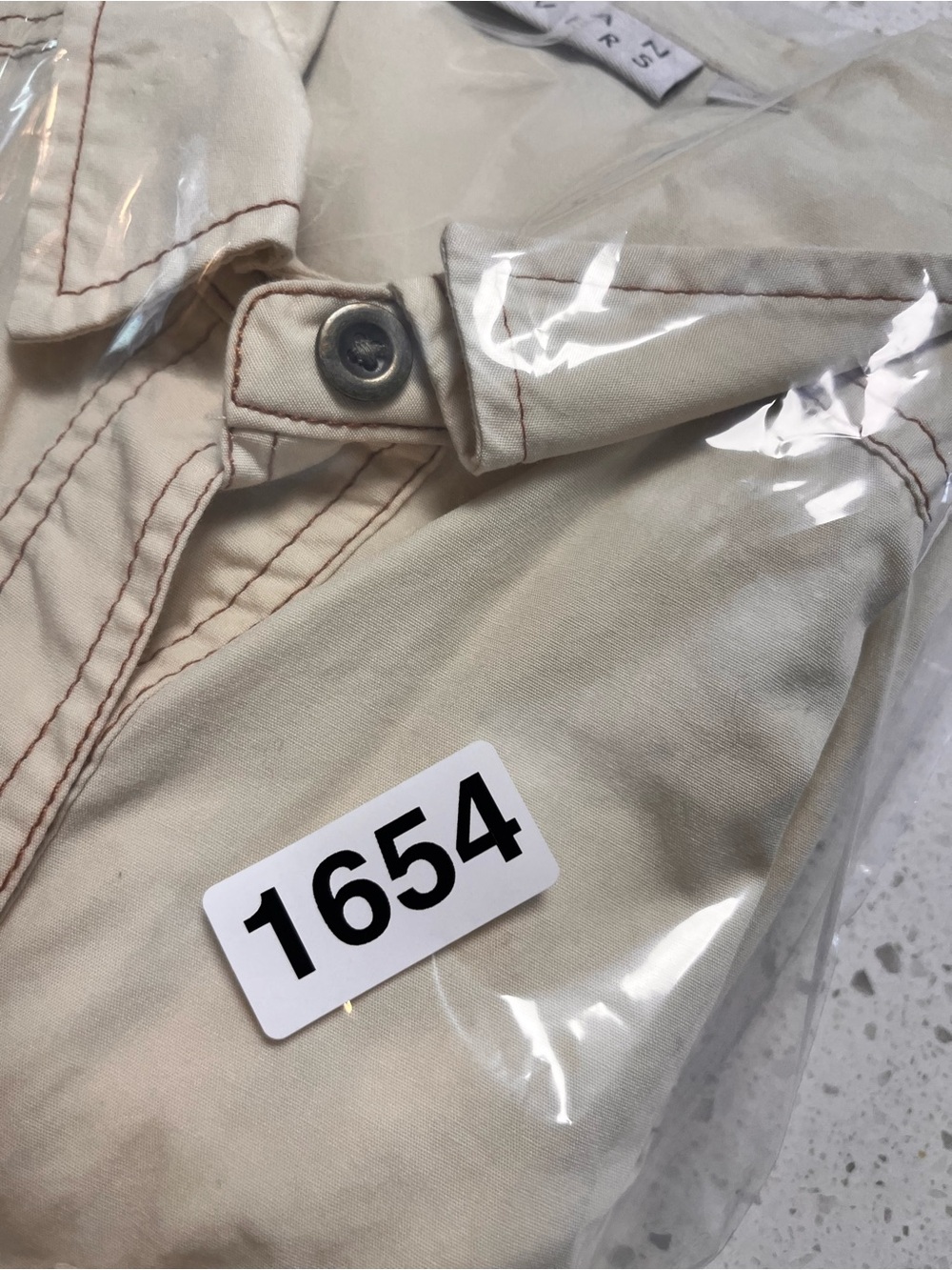 Joan Rivers Cream Button-Front Shirt Jacket - Picture 10 of 10